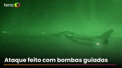 Vídeo mostra ataque conjunto do Reino Unido e da França contra o Estado Islâmico na Síria