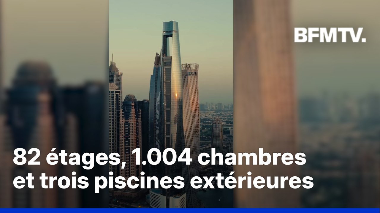 Avec ses 377 mètres de haut, l'hôtel le plus ha...