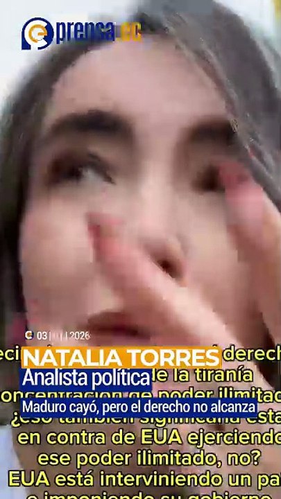 Maduro cayó, pero el derecho no alcanza