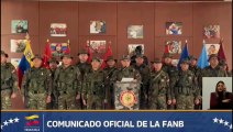 Fuerza Armada venezolana denuncia asesinato “a sangre fría” del equipo de seguridad de Maduro