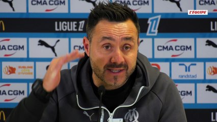 Roberto de Zerbi après la défaite face à Nantes : « Être psychologue compte encore plus qu’être entraîneur » - Foot - Ligue 1 - OM