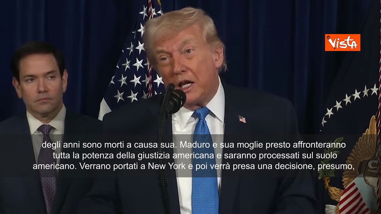 Trump: Maduro e sua moglie incriminati per narcoterrorismo contro gli Usa