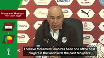 Hassan praises 'world's best' Salah ahead of last-16 tie