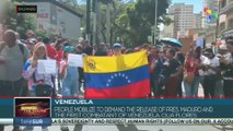 Venezuela | People mobilize to demand the release of pres. Nicolas Maduro