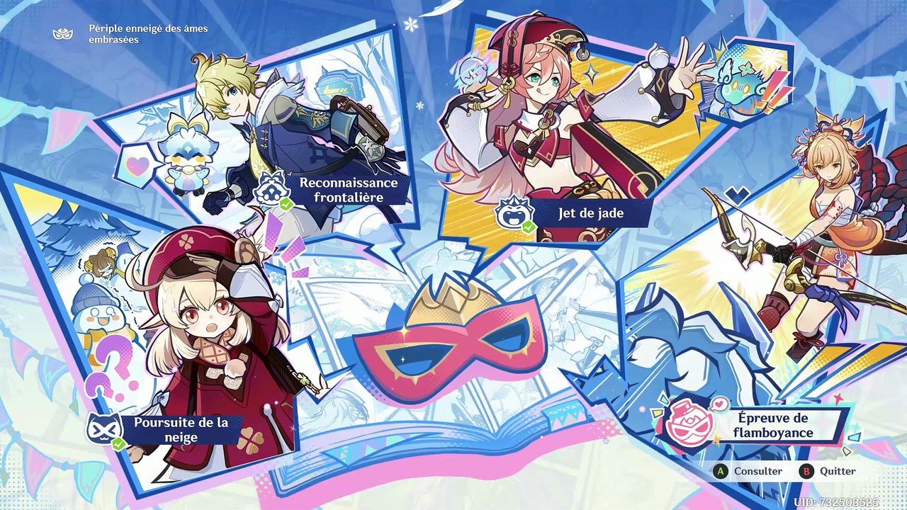 Genshin Impact Mondstadt Périple enneigé des âmes embrasées 5 Epreuve de flambloyance