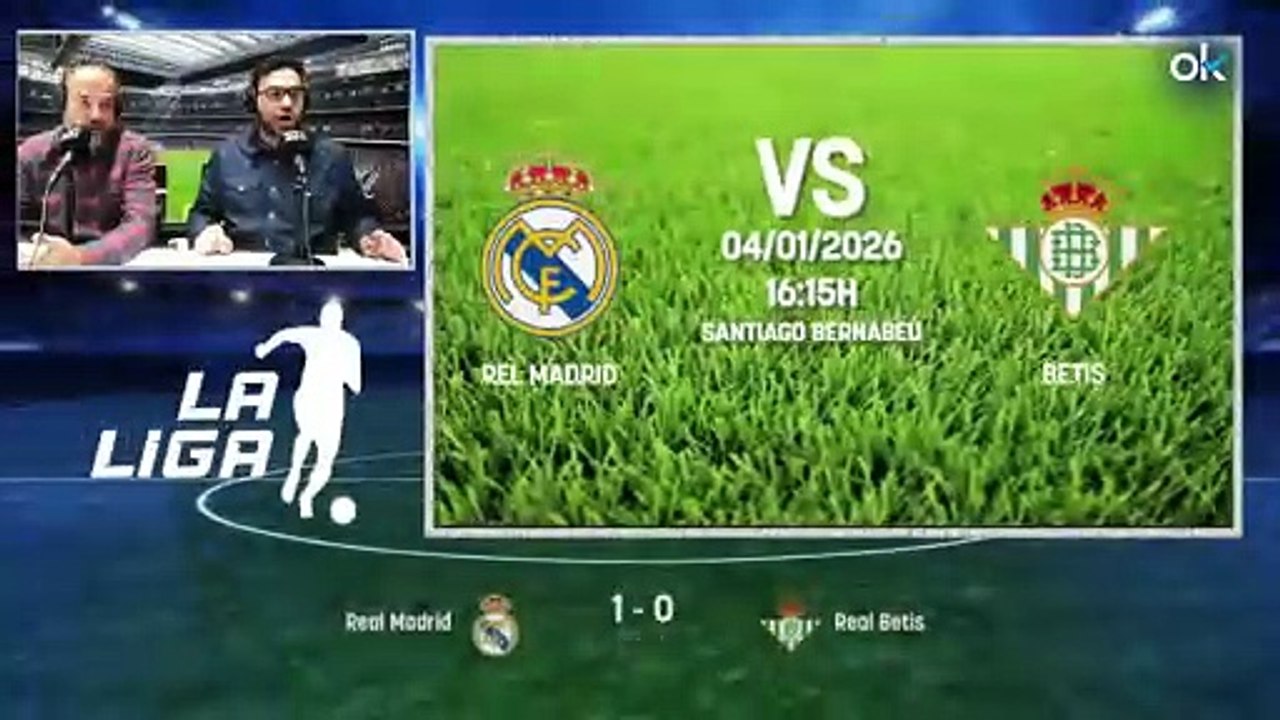 Así ha narrado Antonio Esteva los goles del real Madrid - Betis