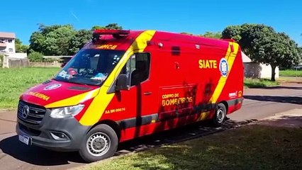 Adolescente é socorrida pelo Siate, suspeita de ter sido agredida pela própria mãe no Bairro Coqueiral