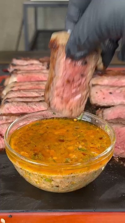 Cowboy butter steaks