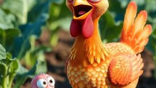 Ayam dan cacing