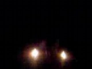 Dieu et baton du diable enflammé