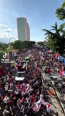 Masiva movilización en Venezuela en rechazo a la invasión estadounidense.