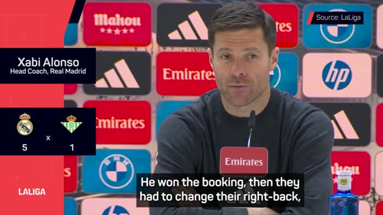 Alonso praises 'destructive' Vinicius despite Real Madrid fan boos