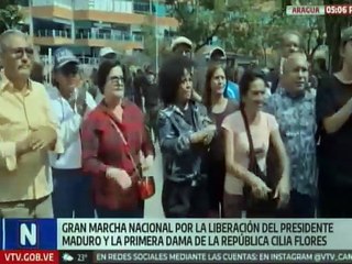 Clase obrera de Aragua exige al gobierno de EE.UU. la libertad inmediata del presidente Maduro