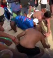 Resgate de turista que “brincou” se enterrar na areia dura mais de 3 horas; veja