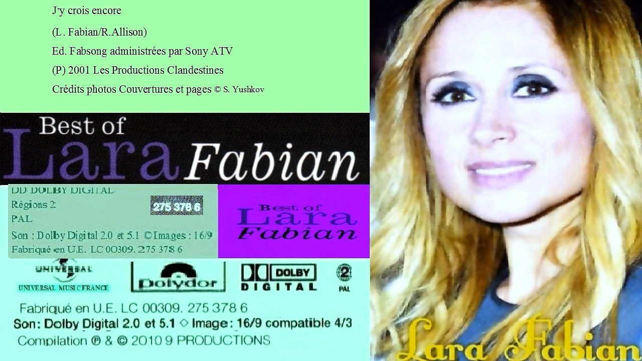 LARA FABIAN — J'y crois encore — (L. Fabian/R. Allison) – (2001)