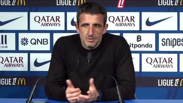 La « fierté » de Stéphane Gilli malgré la défaite du Paris FC contre le PSG - Foot - Ligue 1 - Paris FC