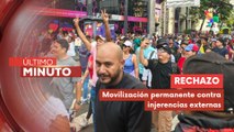 Pueblo exige el cese de las hostilidades imperialistas contra Venezuela