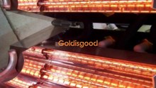 950mm 240v 1500w Ir Lamp Halogen Infrared Heat Lamp For PET Bottle machine  From Goldisgood