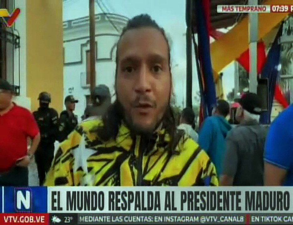 Yaracuy | Pueblo aguerrido exige la liberación inmediata del Pdte. Maduro y su esposa Cilia Flores