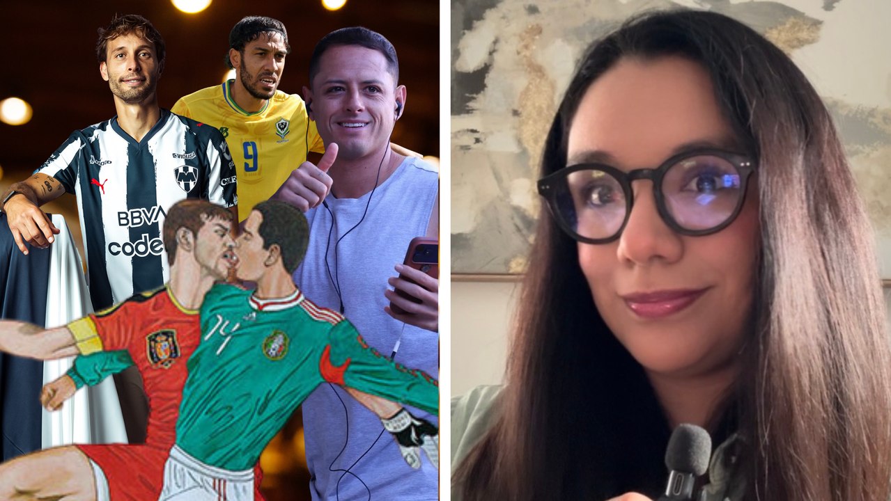 Chicharito Hernández y su polémico "beso" con I...