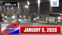 Unang Balita sa Unang Hirit: (Part 1) JANUARY 5, 2026 [HD]