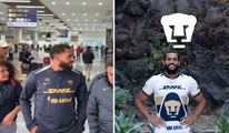 Juninho ya está en México; el brasileño presume los colores de Pumas