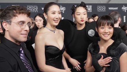 'KPop Demon Hunters' Group HUNTR/X Talk Favorite Performance & New Music | Critics Choice 2026