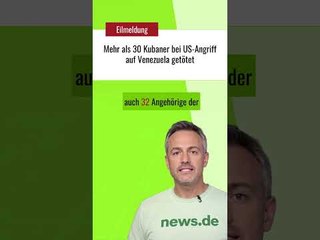 Mehr als 30 Kubaner bei US-Angriff auf Venezuela getötet