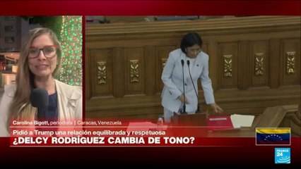 Informe desde Caracas: Delcy Rodríguez asegura estar buscando mejorar las relaciones con  EE. UU.