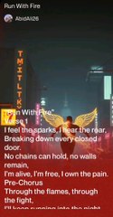 Run With Fire English song Written by Abid Ali voice Ai generated