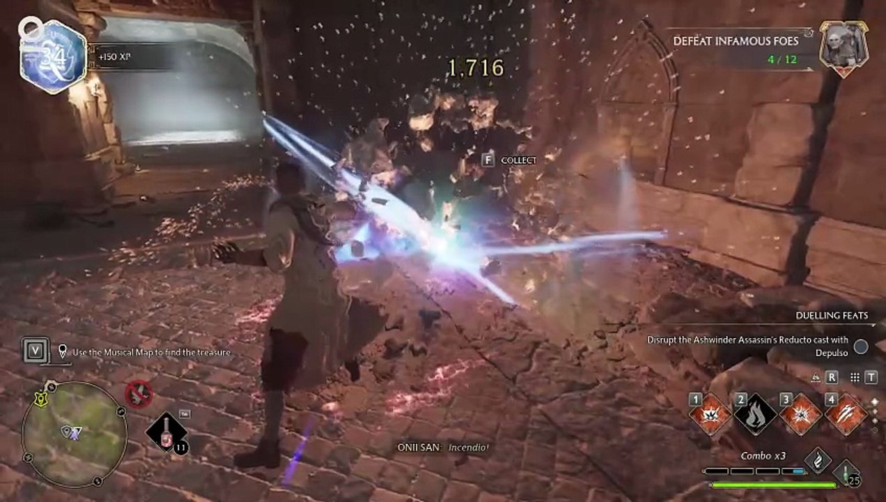 Hogwarts Legacy #154 Cursed Tomb Treasure