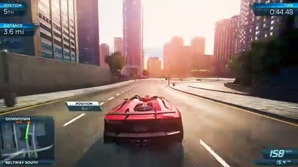 Vitreous Vanguard: Lamborghini Aventador J’s Elusive Triumph – NFS Most Wanted 2012 Misadventure