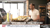 Cette boulangerie à Boulazac, en Nouvelle Aquitaine, propose de partir sans payer sur un coup de dés