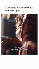 You need us more than we need you