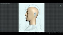 Flame: 3DS MAX Practice Polygon Modeling Head Model Video #110 (01-05-2026)