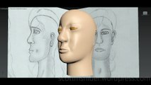 Flame: 3DS MAX Practice Polygon Modeling Head Model Video #113 (01-05-2026)