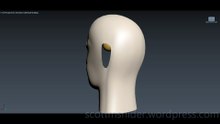 Flame: 3DS MAX Practice Polygon Modeling Head Model Video #118 (01-05-2026)