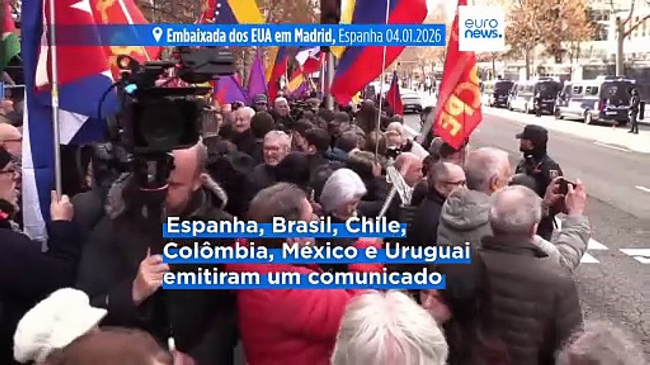 Espanha e cinco países latino-americanos rejeitam em comunicado conjunto ataque dos EUA à Venezuela