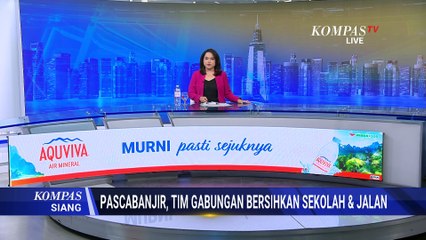 Usai Bencana, Sekolah di Agam Dibersihkan dari Lumpur Jelang Tahun Ajaran Baru 2026 | KOMPAS SIANG