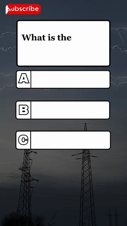 What is the unit of electric current