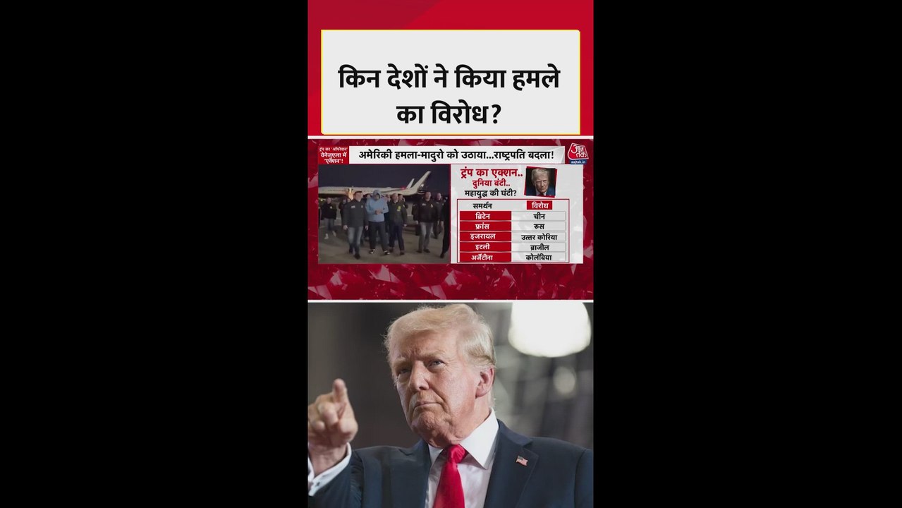 वेनेजुएला पर अमेरिकी हमले का किन देशों ने किया विरोध?