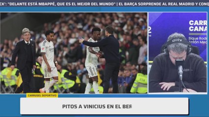 Vinicius y el Bernabéu: “Si tienes comportamientos de niño consentido pero la revientas...”
