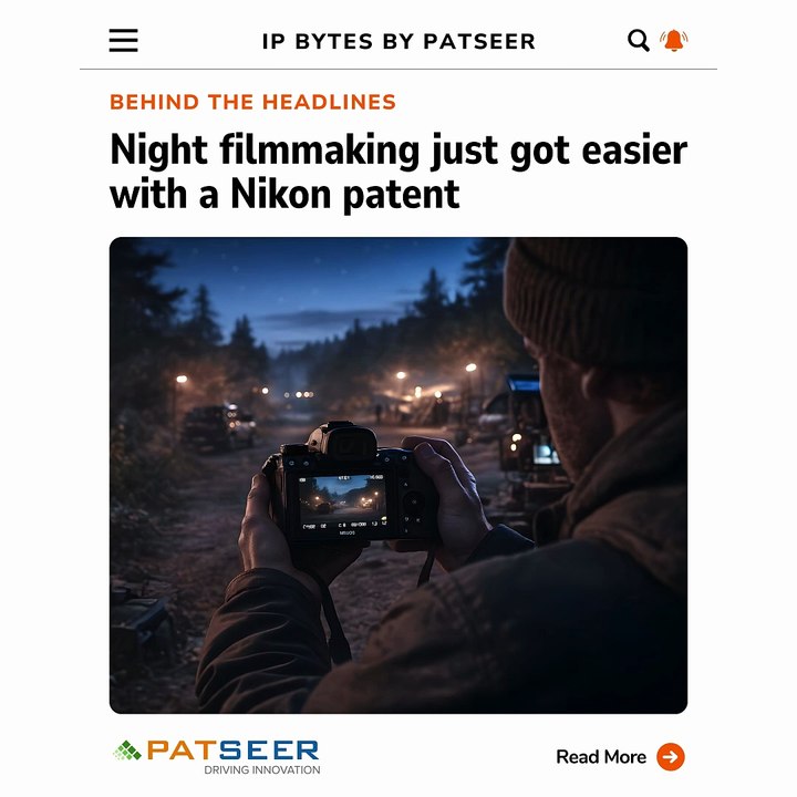 Night filmmaking just got easier with a Nikon patent