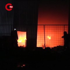 Antalya'da depo yangını Saatler içinde kül oldu!