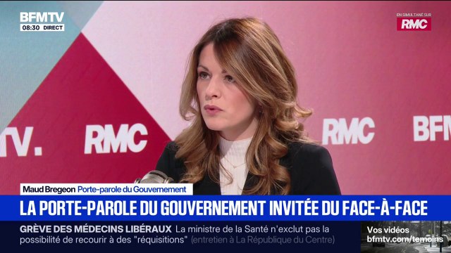 Incendie à Crans-Montana: Le gouvernement sera représenté lors de l'hommage en Suisse, indique la porte-parole du gouvernement Maud Bregeon