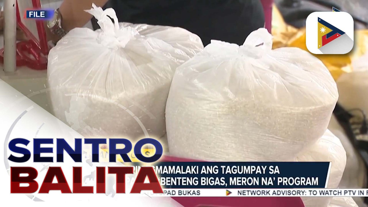D.A., ipinagmamalaki ang tagumpay sa pagpapatupad ng ‘Benteng Bigas, Meron Na’ program; ilan pang hakbang para sa pagkamit ng food security, paiigtingin