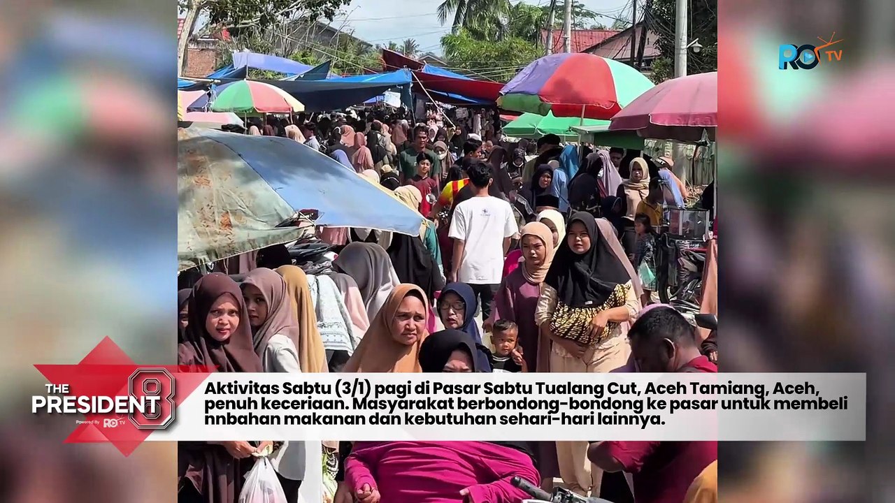 Aktivitas Pasar di Aceh Tamiang Makin Ramai, Toko Perhiasan Diserbu Pembeli