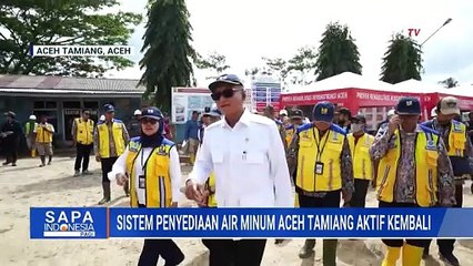 Kementerian PU Aktifkan Kembali SPAM IKK Rantau di Aceh Tamiang | SAPA PAGI