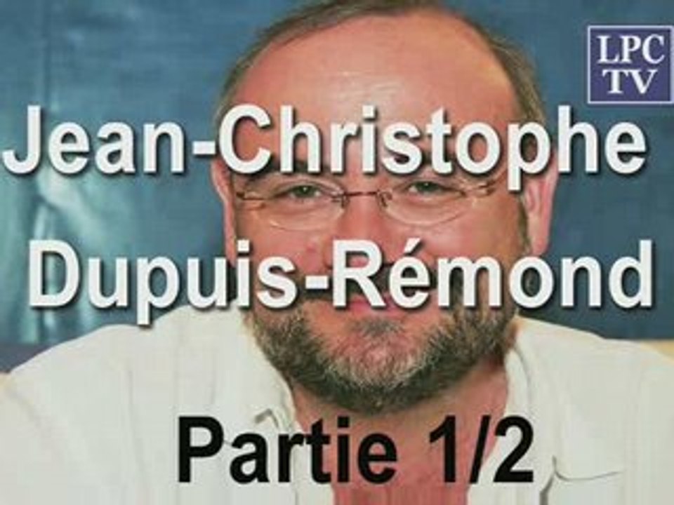 Jean-Christophe Dupuis-Rémond en interview sur LPC TV