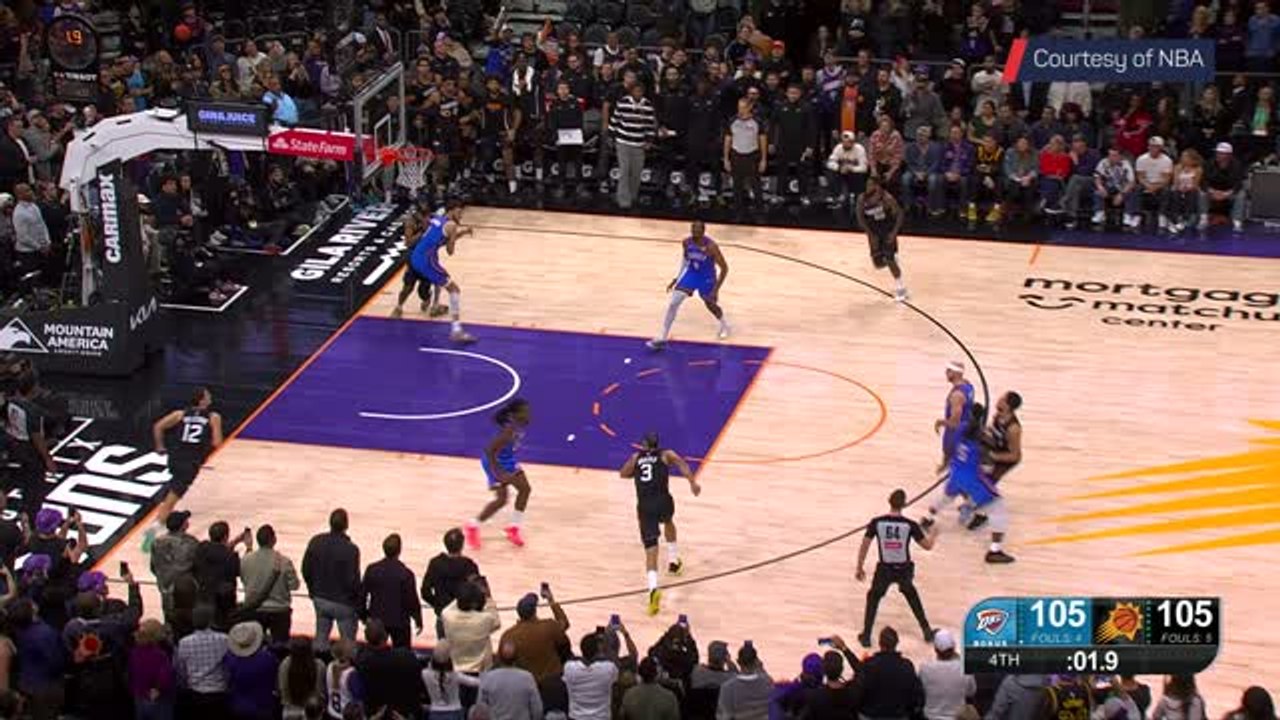 Booker hits game-winner as Suns inflict rare loss on OKC